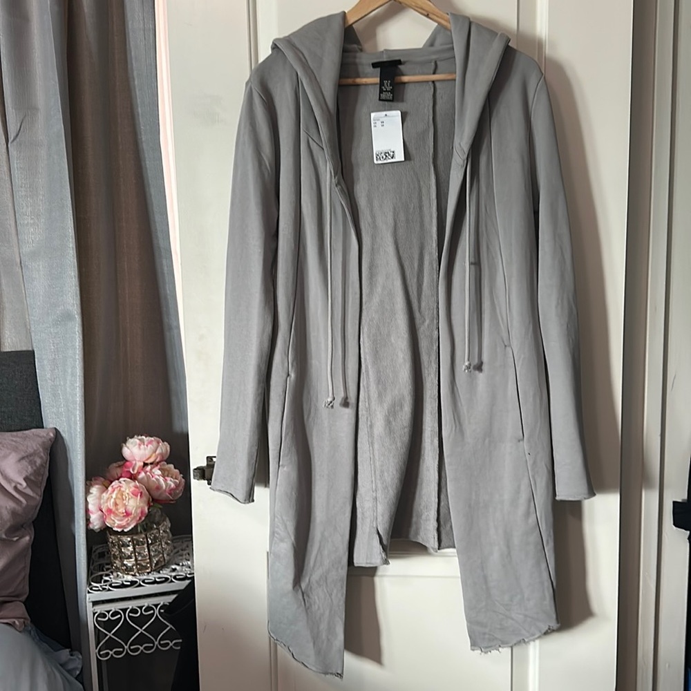 New H&M long hoodie